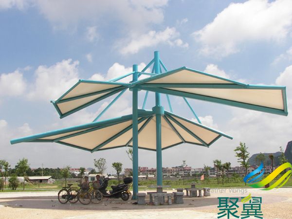 公園膜傘遮陽(yáng)棚  遮陽(yáng)棚景觀安裝定制 廠家直銷(xiāo)